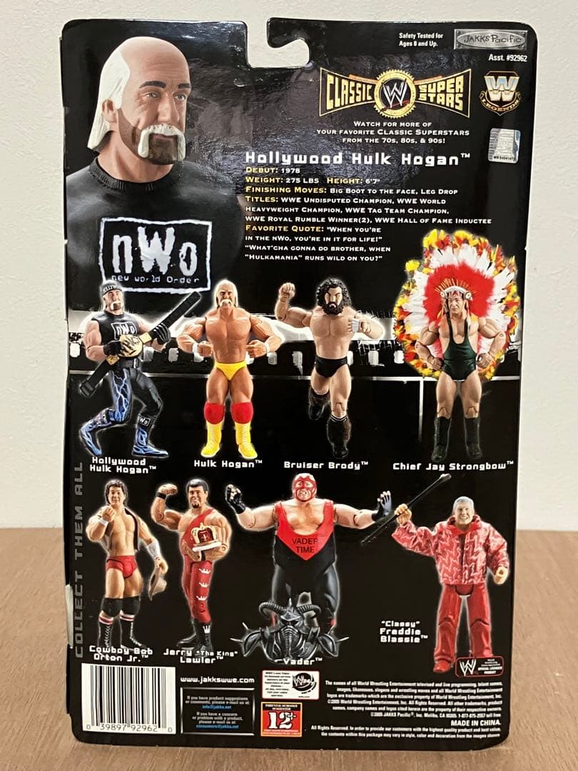 美品！WWE クラシックスーパースターズ n.w.o ハルクホーガン フィギュア