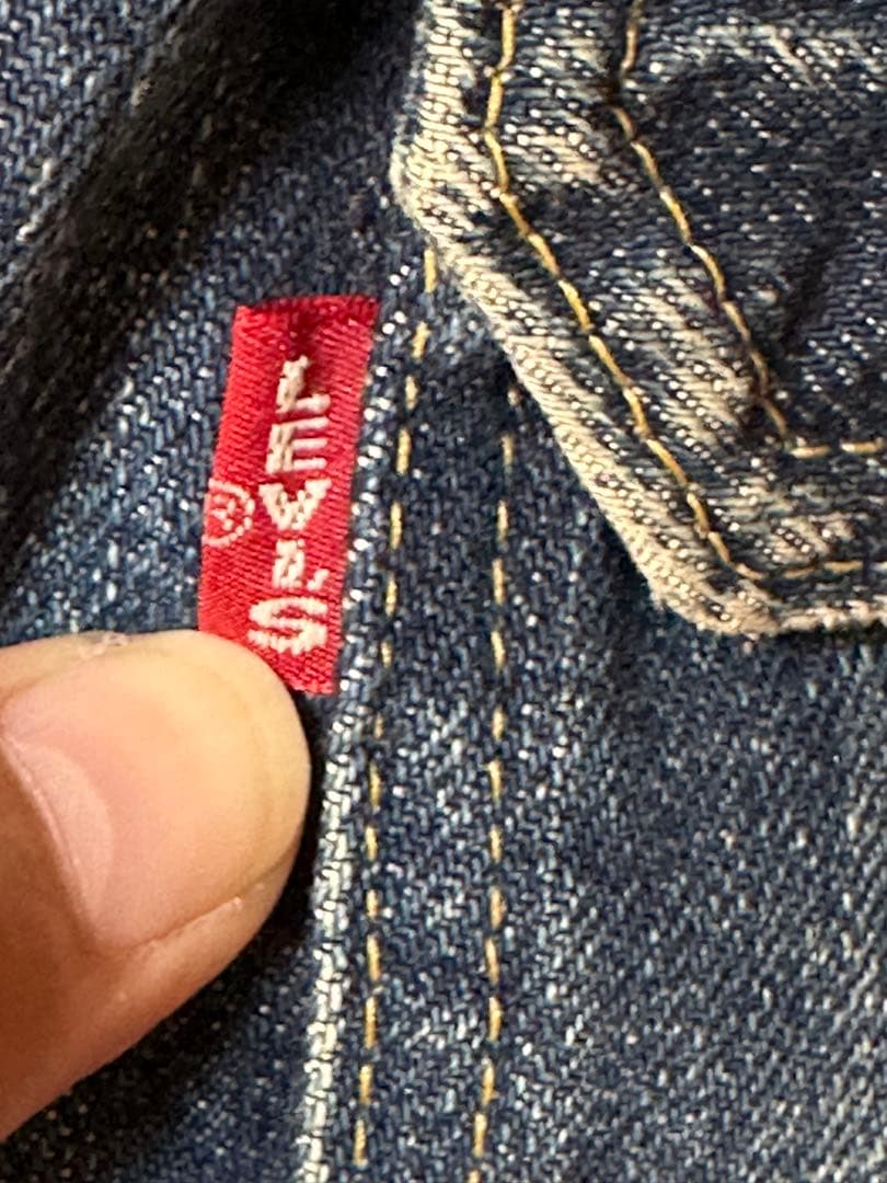 Levi's 71507 2nd 90年代 日本製 bige 赤耳 40