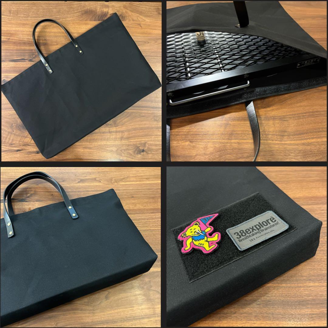 【デッバン】サンゾー工務店 アイアンテーブル&ロダン半月用バッグ Ｅ