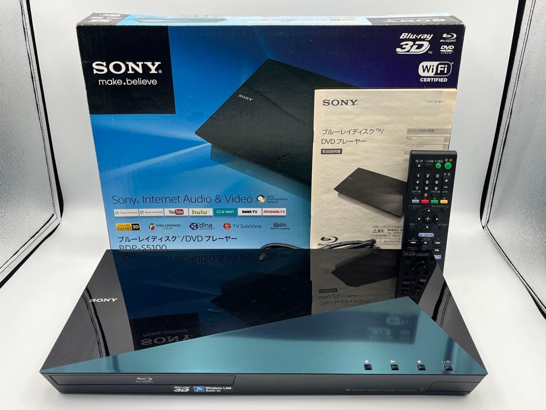 SONY Blu-ray DVD プレーヤー BDP-S5100 2013年製