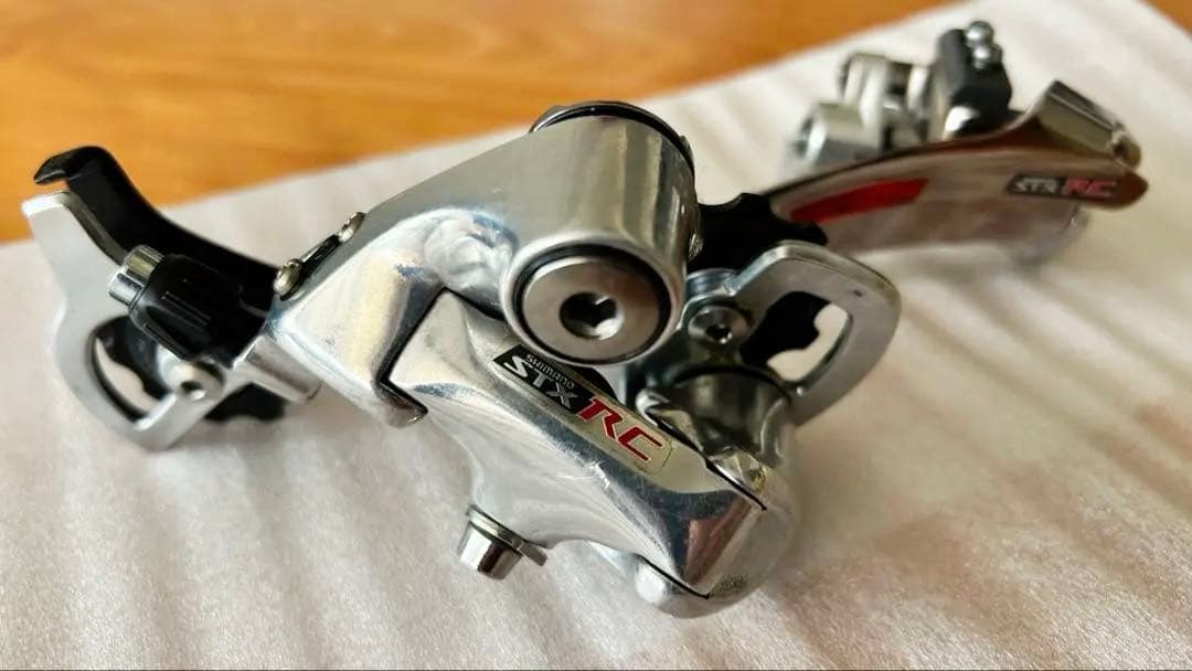 SHIMANO STX-RC 前後ディレイラーセット（未使用・デッドストック）