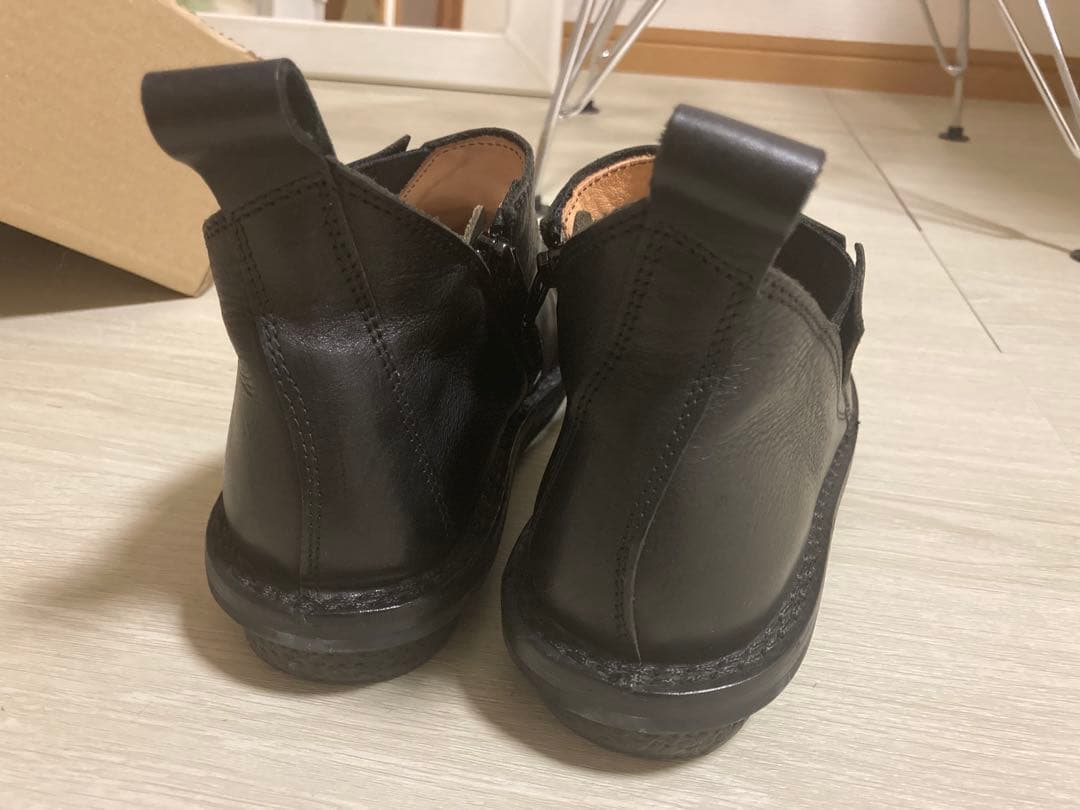 美品　トリッペン Kinky キンキー サイドゴアブーツ 本革 ブラック