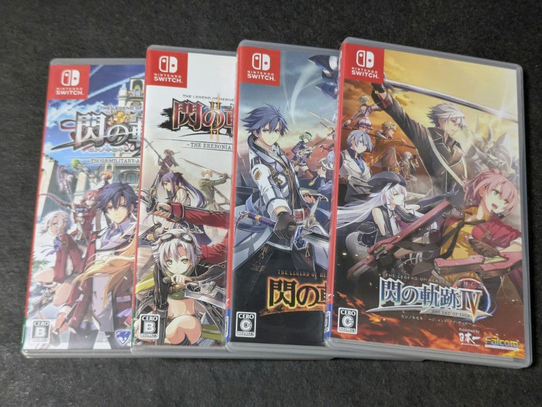 英雄伝説 閃の軌跡 4セット switch