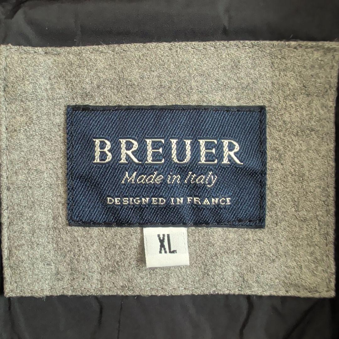美品 BREUER ブリューワー テーラード 中綿ジャケット イタリア製 XL