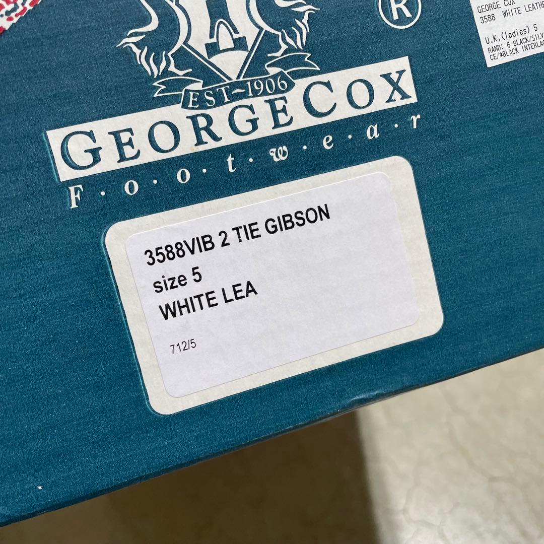 ジョージコックス　ホワイト　UK5
