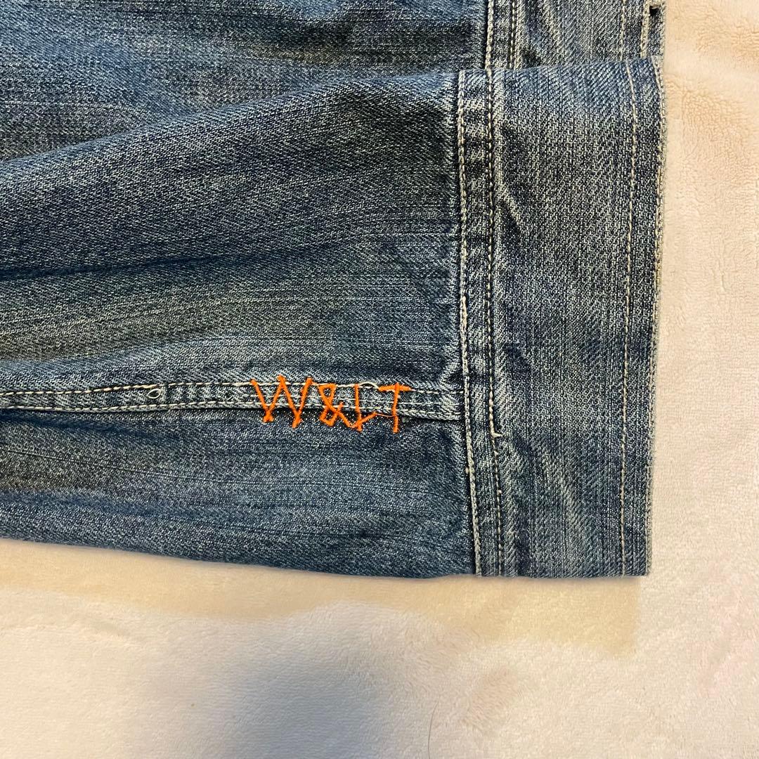 W&LT デニムジャケット 90s 00s 4ポケ 刺繍