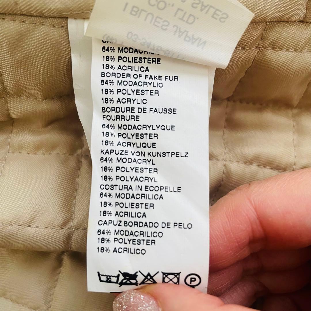 希少✨マックスマーラ♡ライナー付きモッズコート 2way エコファー　L