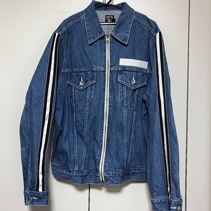 ジャケット・アウター FULL-BK LINE DENIM ZIP JACKET & PANTS