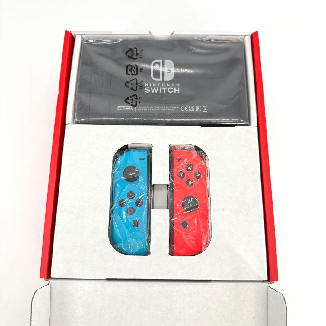 新品 Nintendo Switch 本体 青赤 Joy-Con