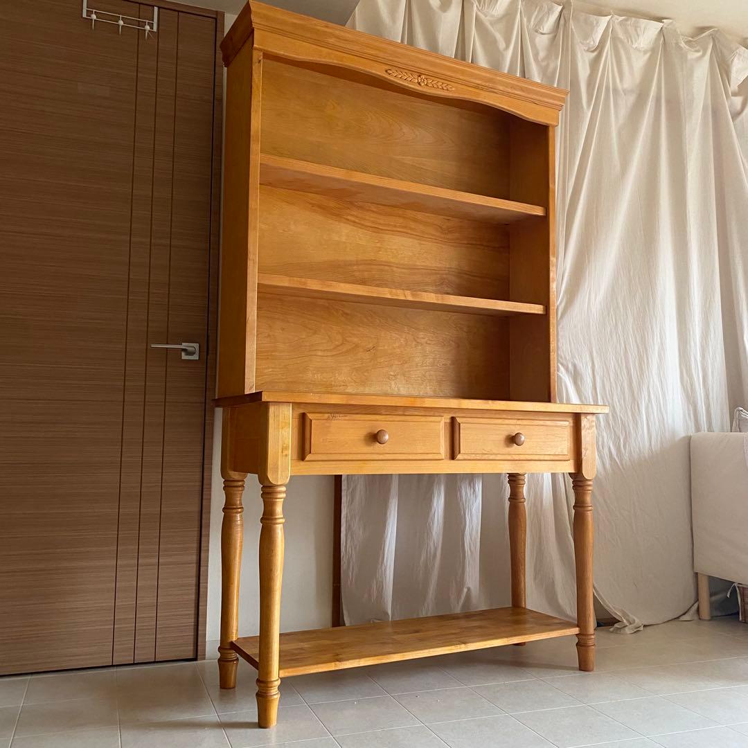 シェルフ　棚　カントリー　キャビネット　北欧　カップボード　アンティーク