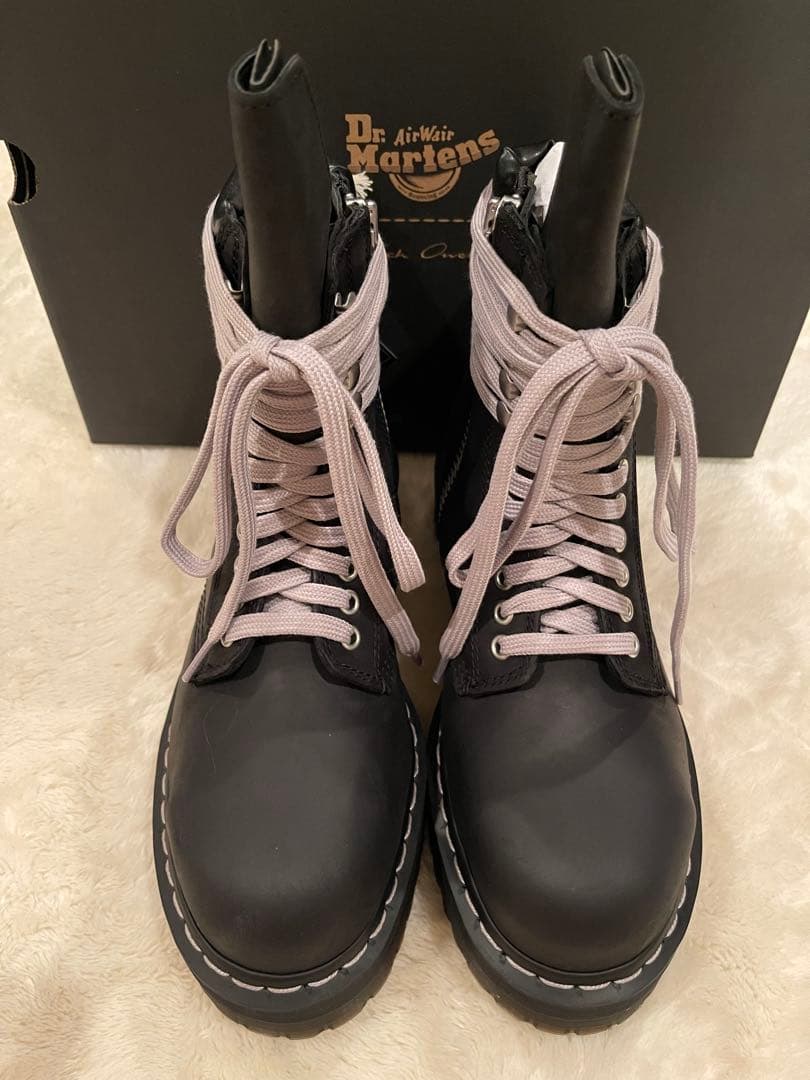 新品正規品【Rick Owens × Dr. Martens】STEEL TOE
