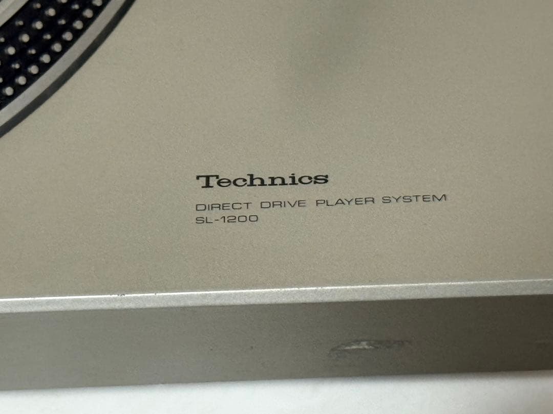 ジャンク品 technics sl-1200 ターンテーブル