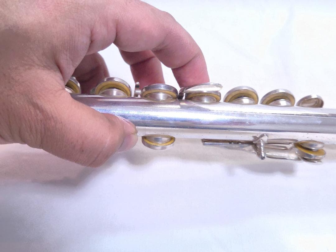 YAMAHA YFL-211S フルート 銀メッキ キー動作良好 #2423