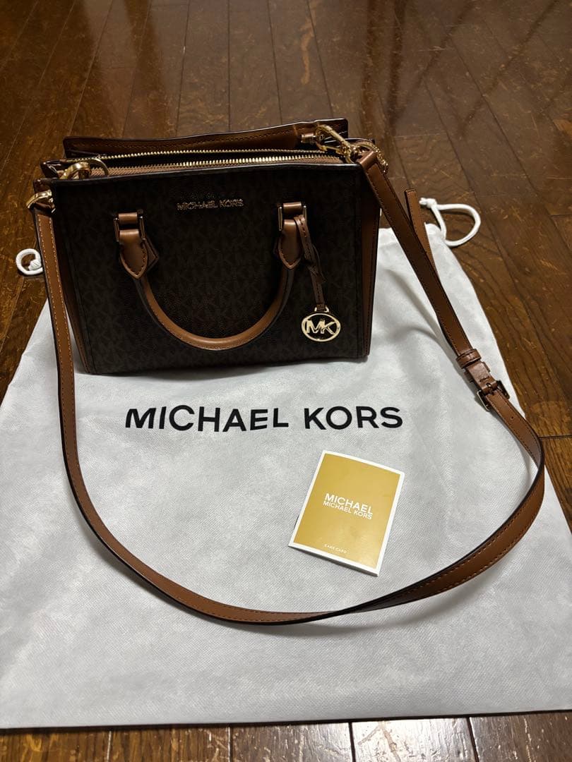 MICHAEL KORS ブラウン ハンドバッグ