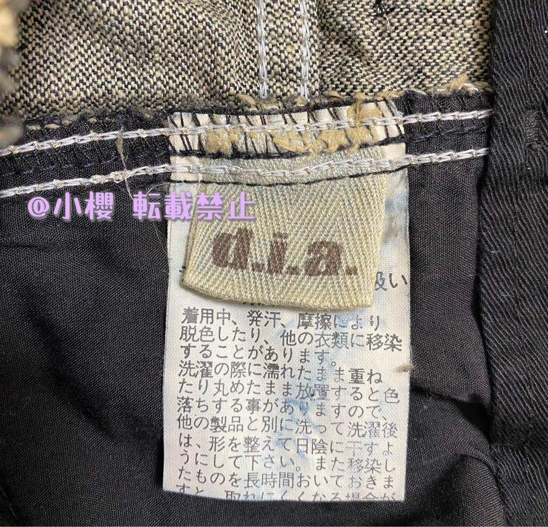 【希少】ギャル服◆d.i.a.ダメージ加工◆ラメ◆デニムショーパン◆平成ギャル