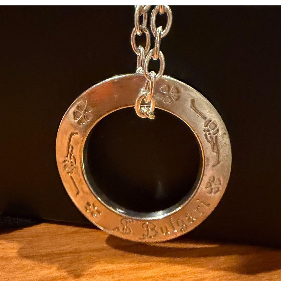 BVLGARI ブルガリ　ネックレス セーブザチルドレン シルバー925 トップ