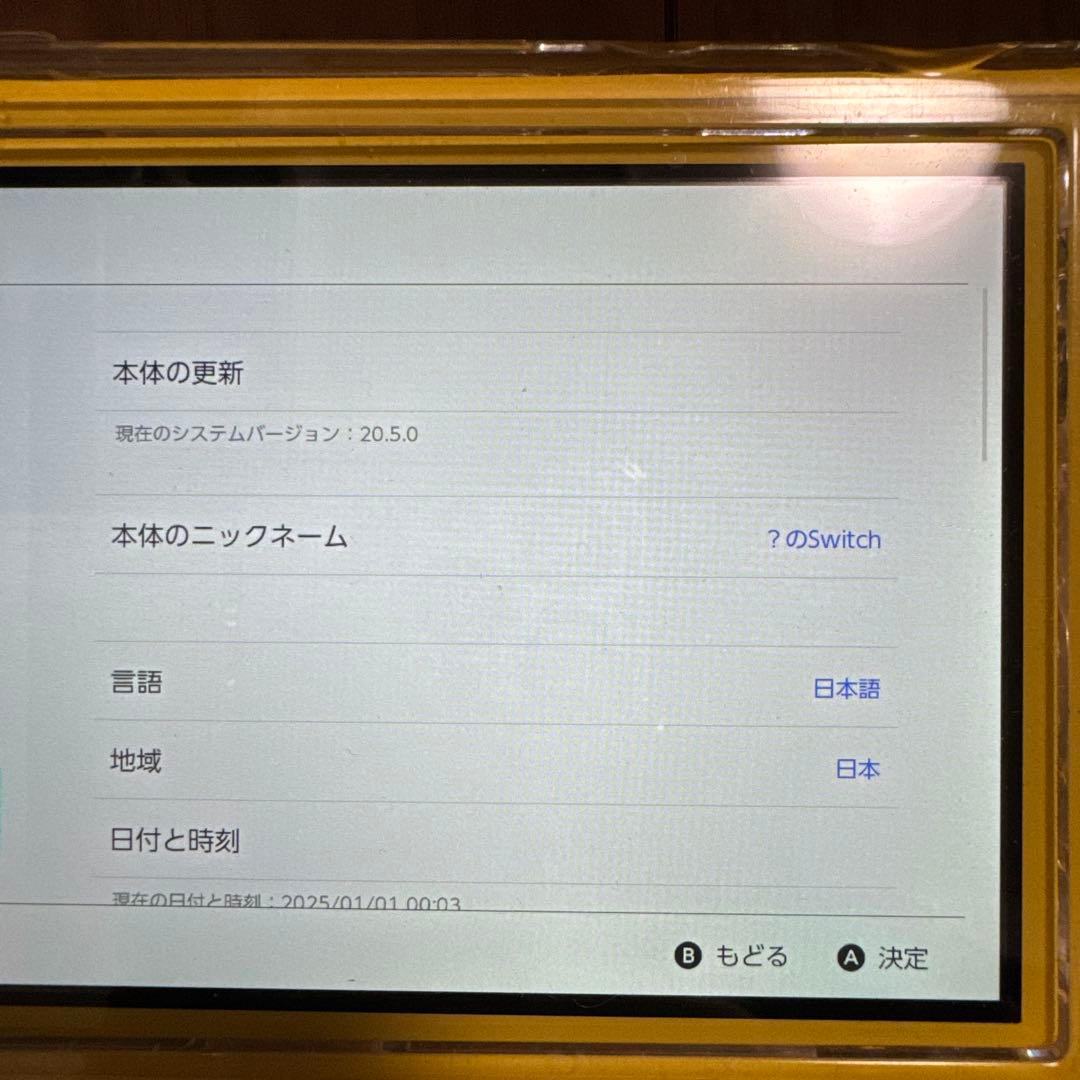 R*S様 Nintendo Switch Lite イエロー 本体 + acアダ