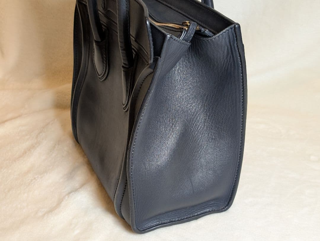 CÉLINE セリーヌ ラゲージ マイクロショッパー ハンドバッグ