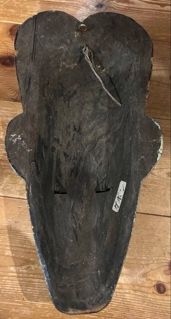 アフリカンウッドマスク　お面　アフリカ美術