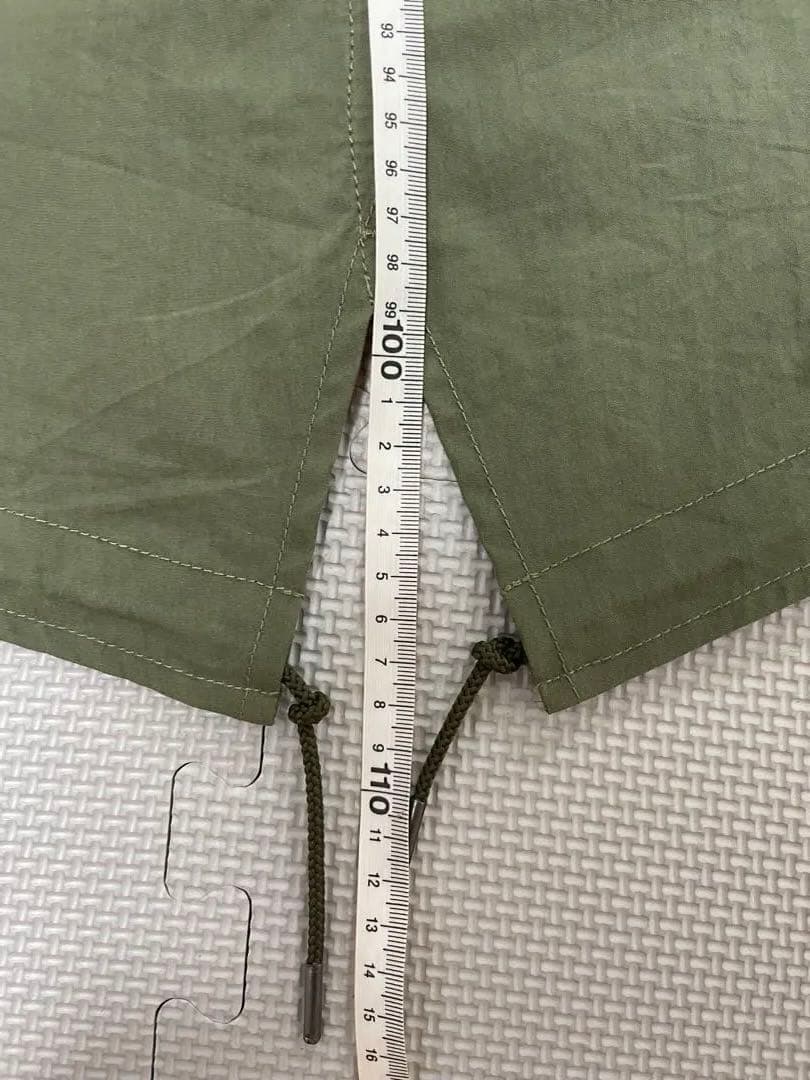 【GLR】ロングモッズコート カーキ