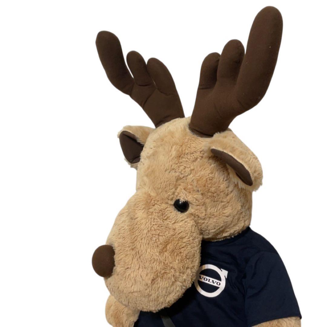 非売品　VOLVO ボルボ　トナカイ　 特大ぬいぐるみ　120センチ　エルク