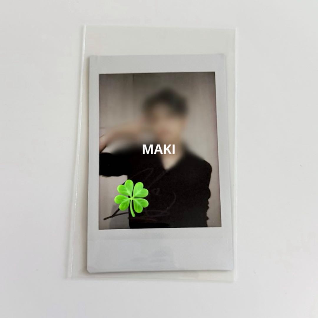 &TEAM 月狼 直筆サイン入り 撮り下ろしチェキ MAKI マキ