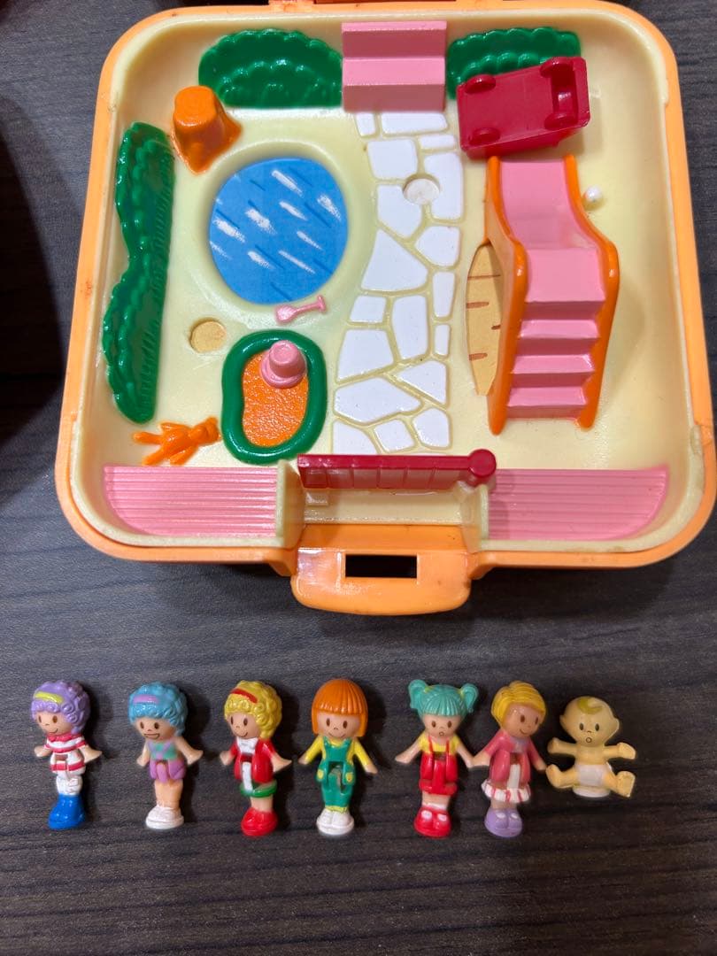 エンジェルポケット　保育園　ハンバーガー　人形　ドール　おもちゃ　懐かしい