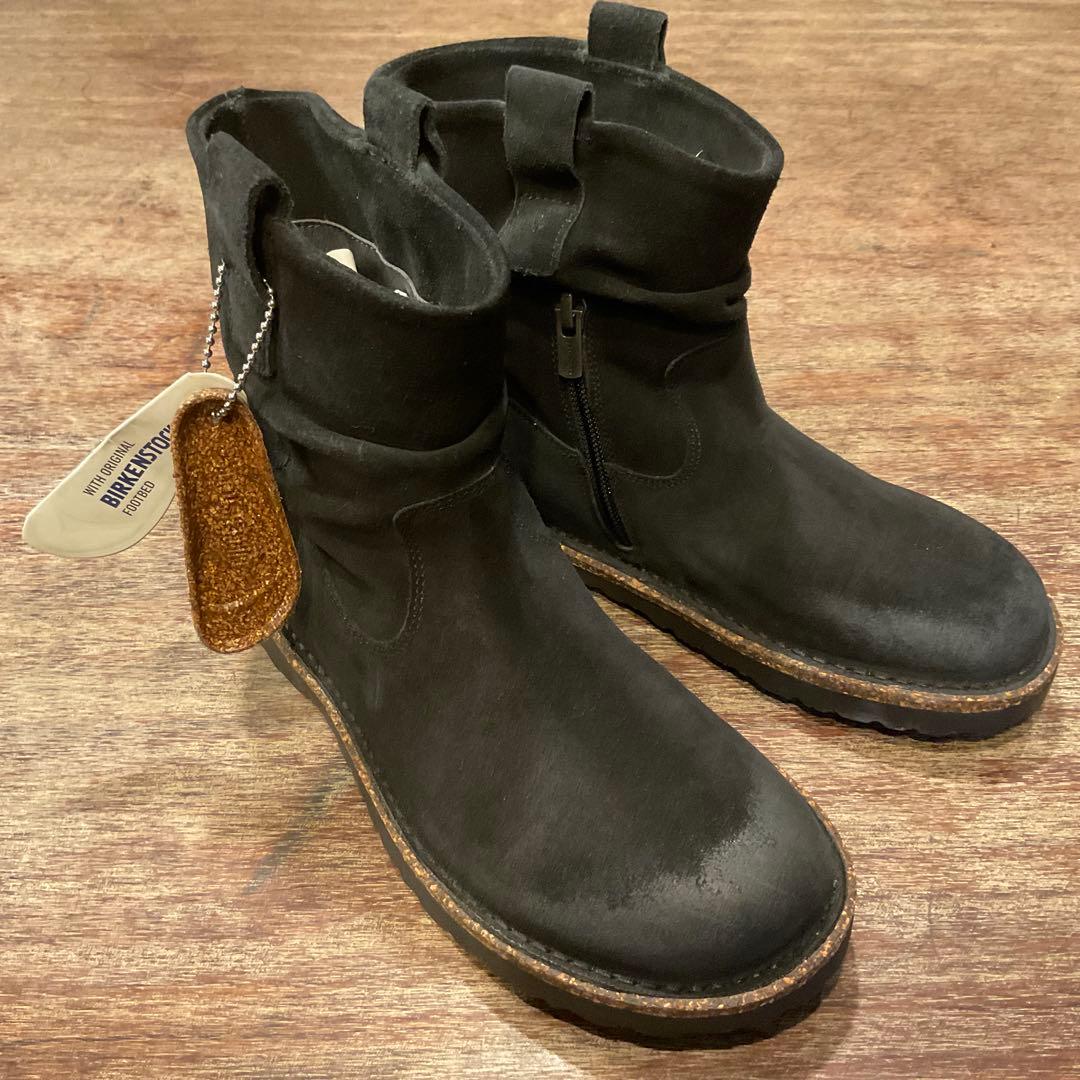 未使用 タグ付！ビルケンシュトック ルートン LUTON スエード レザー 36