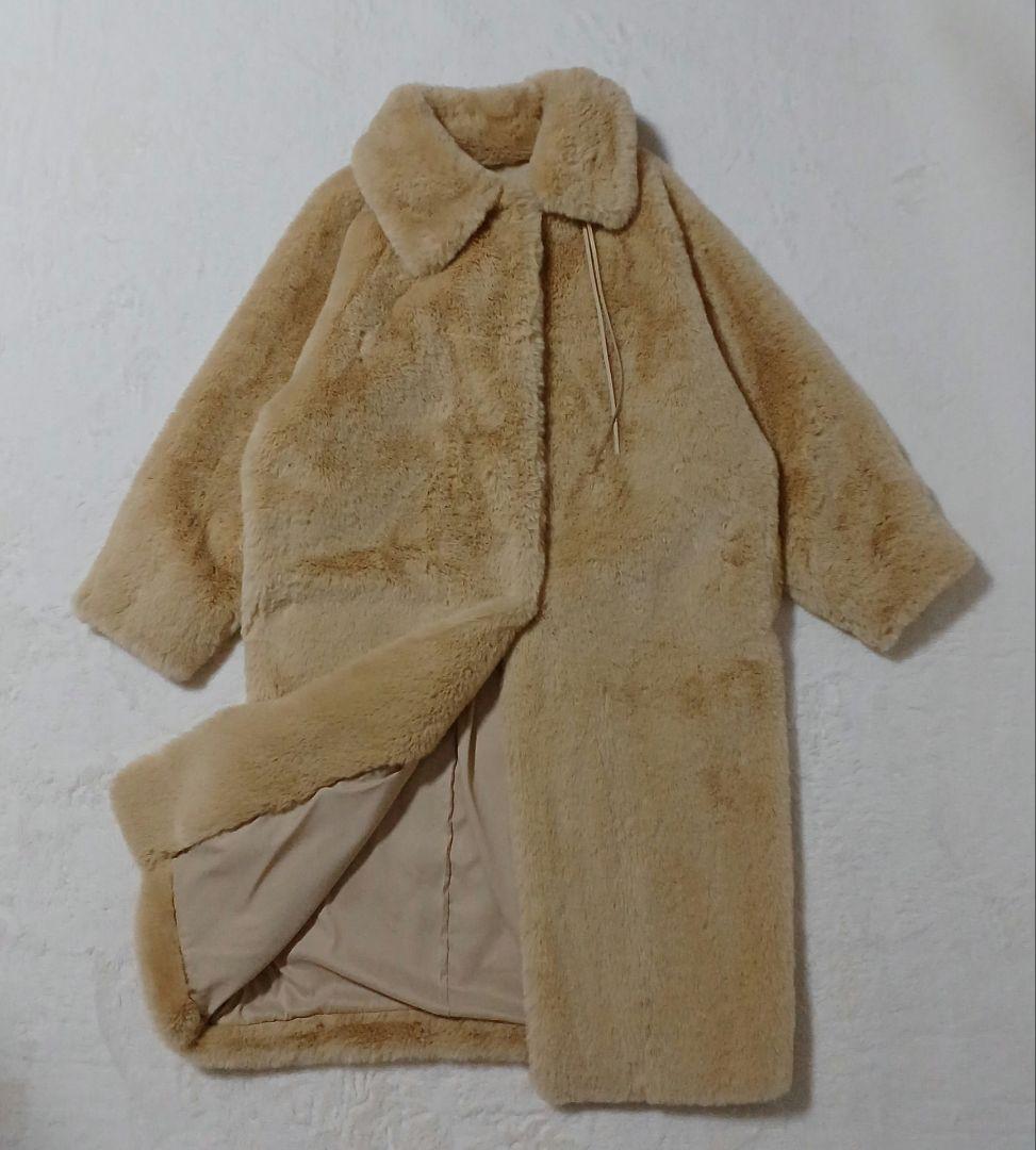 新品 Rex Like Fur Cocoon Coat / THINK FUR