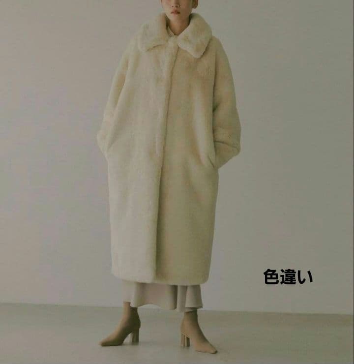 新品 Rex Like Fur Cocoon Coat / THINK FUR