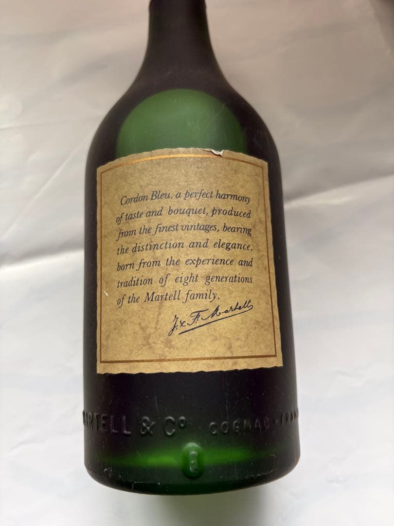 MARTELL CORDON BLEU コニャック　未開封