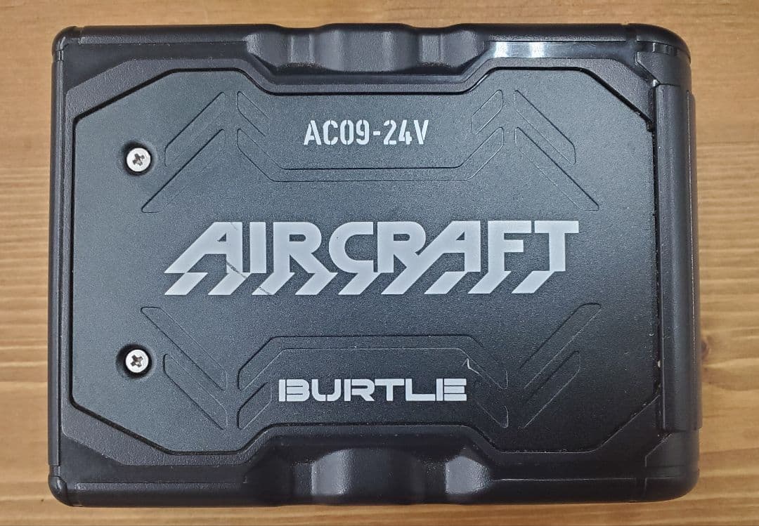 BURTLE　AIRCRAFT　ファンユニット バッテリーセット　AC09