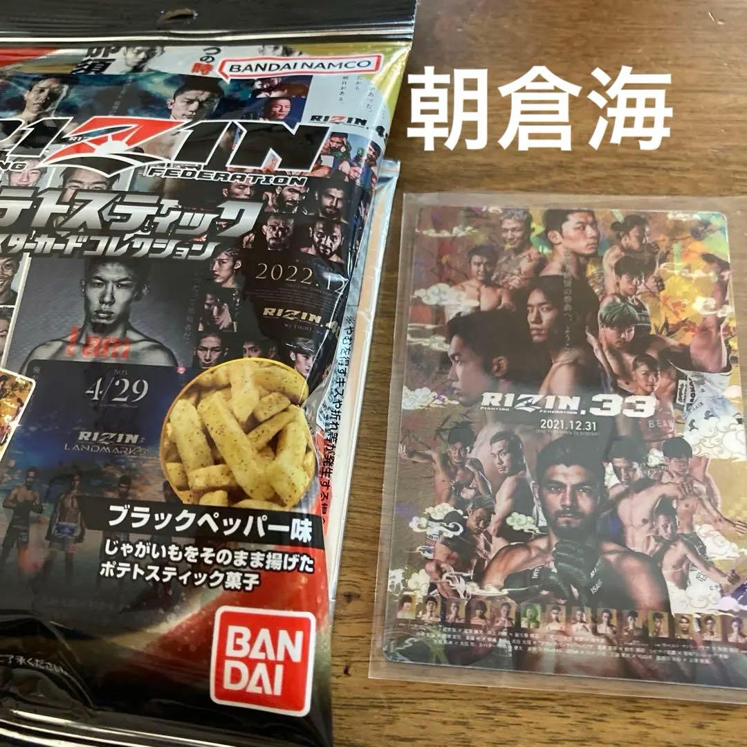 RIZIN ポテトスティックカード　No.13