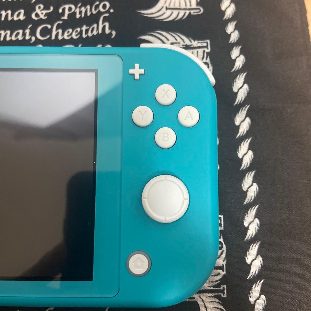 【美品】Nintendo Switch Lite ターコイズ 令和6年2月購入