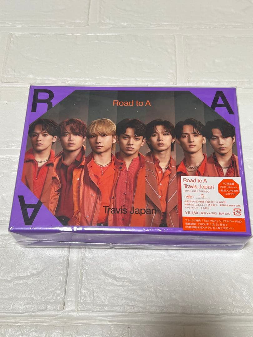 TravisJapan Road to A FC盤 アルバム Blu-ray