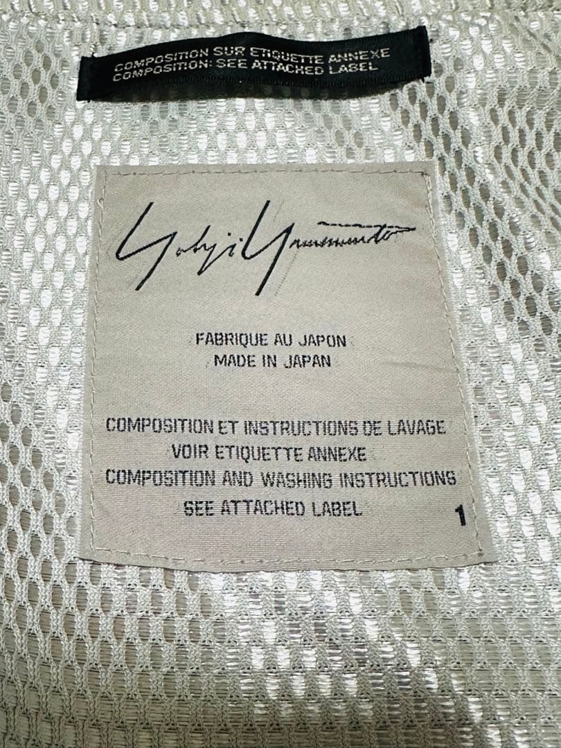 ヨウジヤマモト 08ss 花柄シルクブルゾン