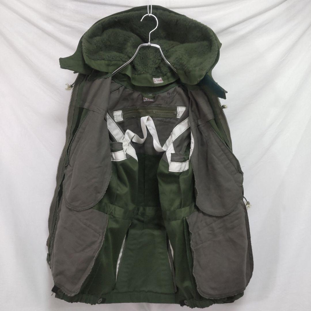 スウェーデン軍 70s M69 タンカースジャケット C146 戦車兵用 フード