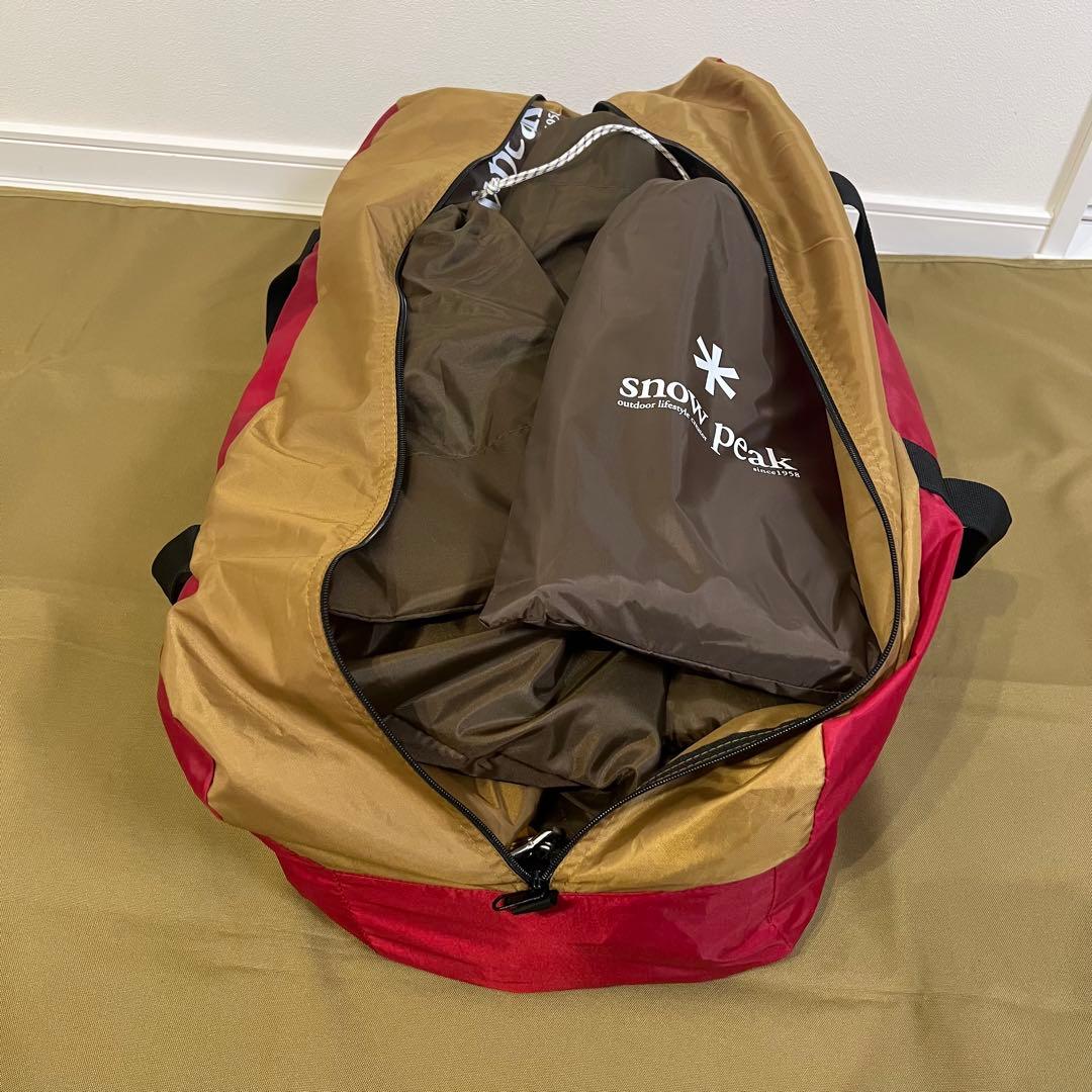  peak アメニティドームM 美品 別売りグランドシート付き