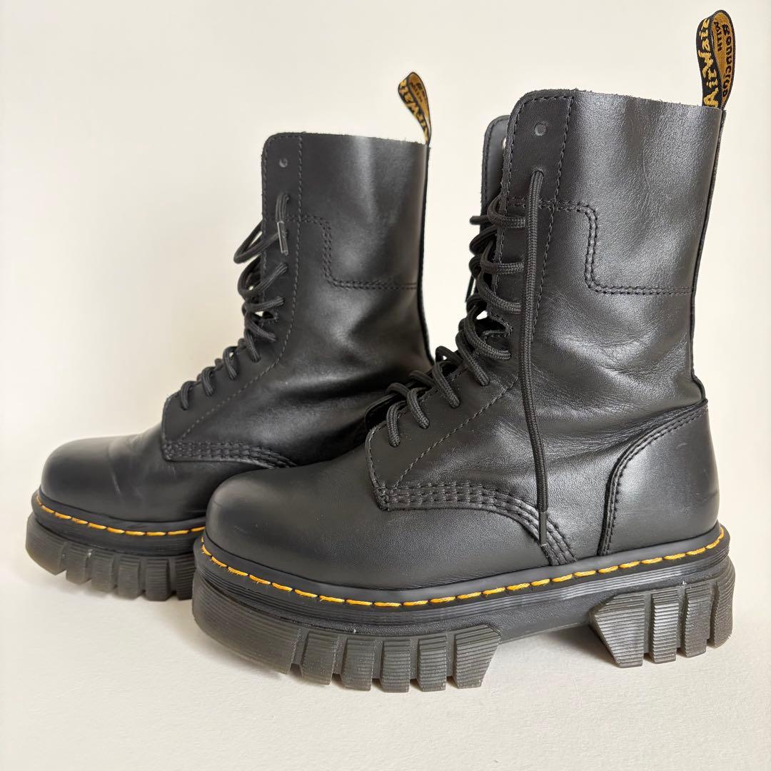 ＊美品【ドクターマーチン】AUDRICK ブーツ　レザー　ブラック　UK5