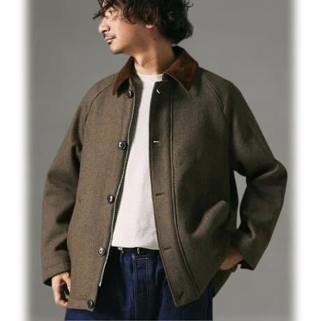 HIGH LAND WOOL ハンティング ショートブルゾン