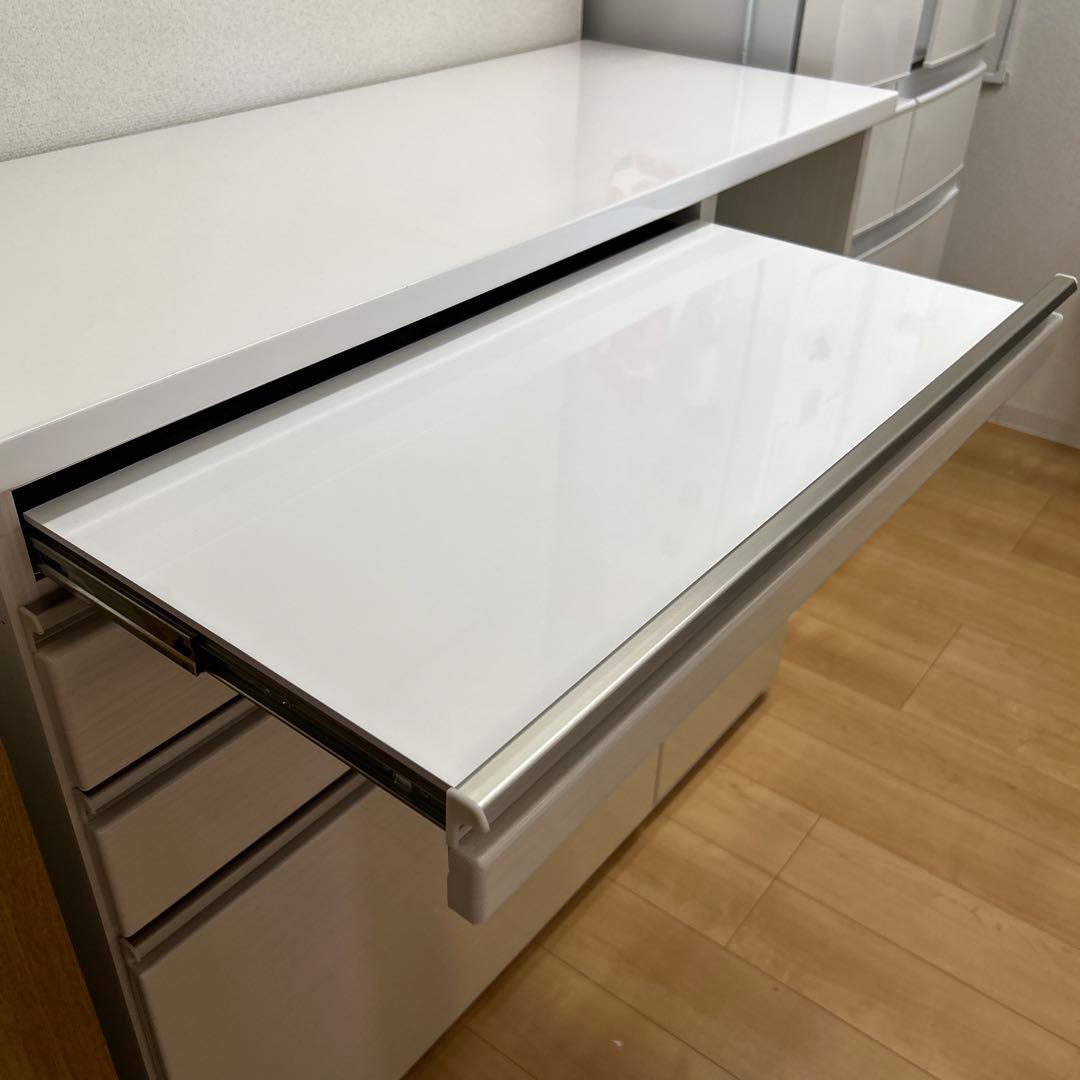 キッチンカウンター 幅120 作業台付き