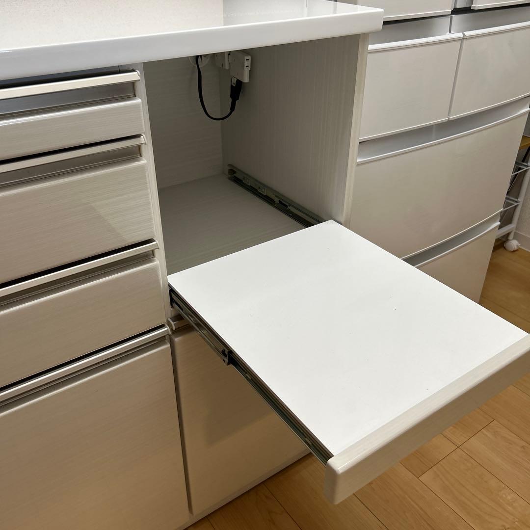 キッチンカウンター 幅120 作業台付き