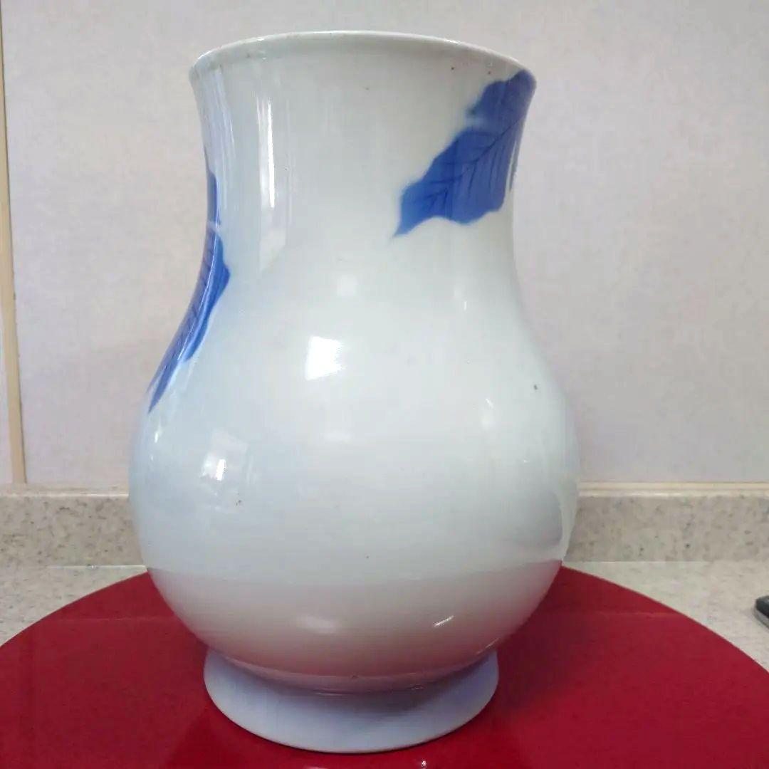 さ*ら様 【ヴィンテージ】オールド深川製磁特大花瓶 有田焼 宮内庁御用達 花生