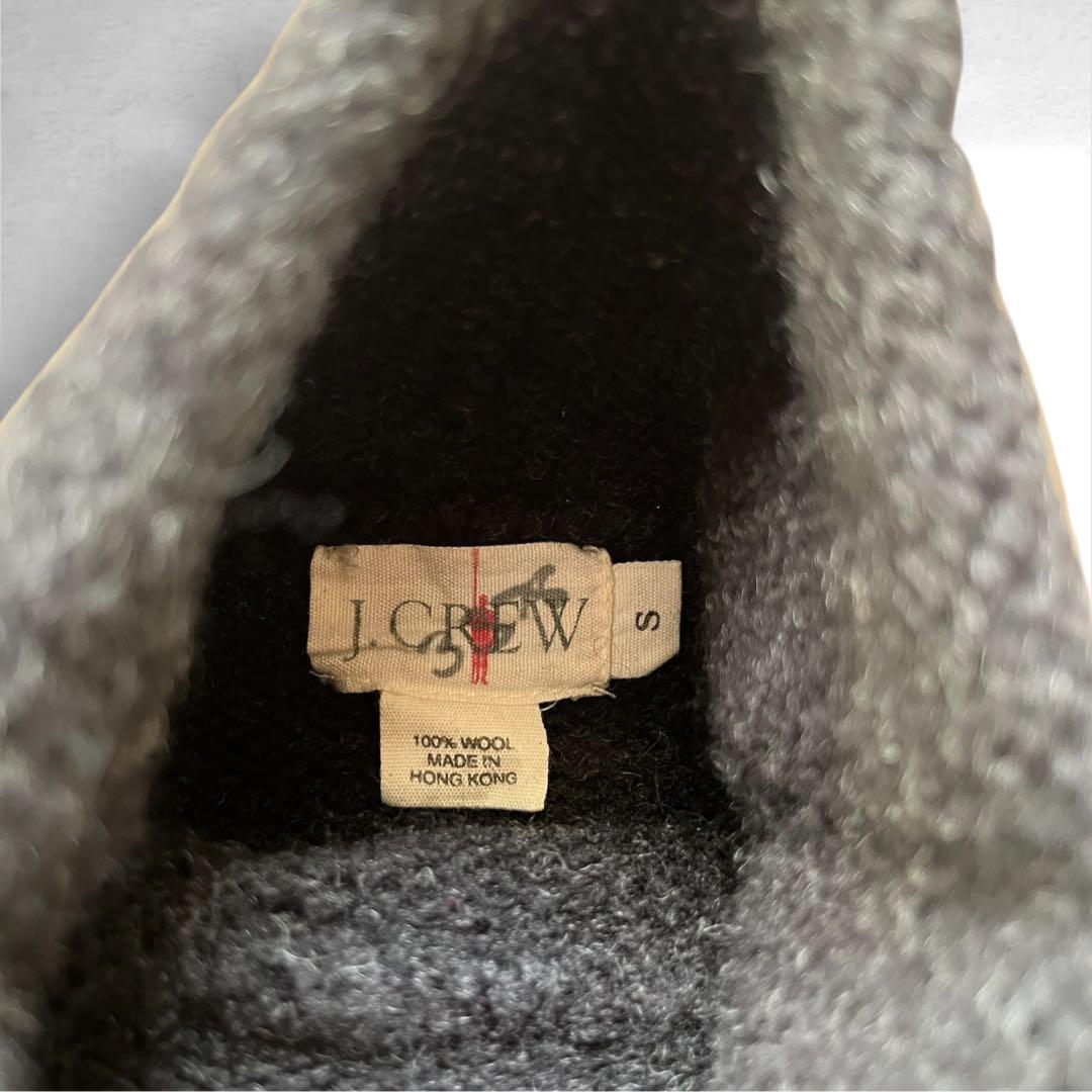 名作 ジェイクルー 巨人タグ ロールネック ニット ブラック S J.Crew