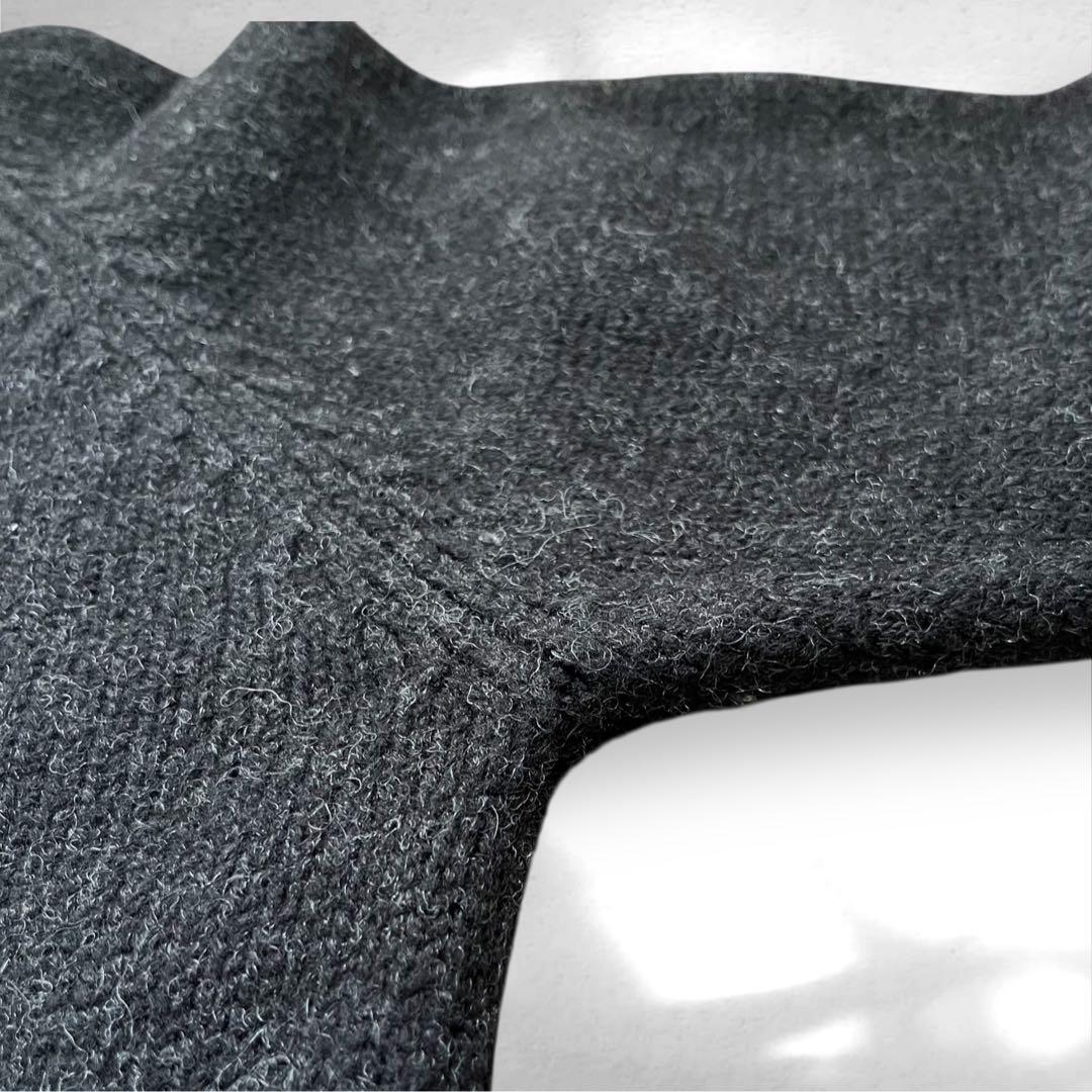 名作 ジェイクルー 巨人タグ ロールネック ニット ブラック S J.Crew