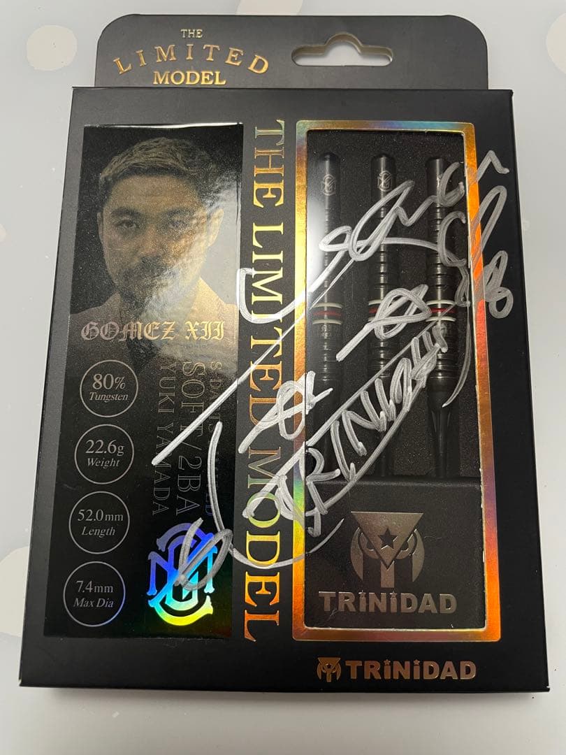 TRiNiDAD Gomez Type12 S-DARTS限定 サイン入