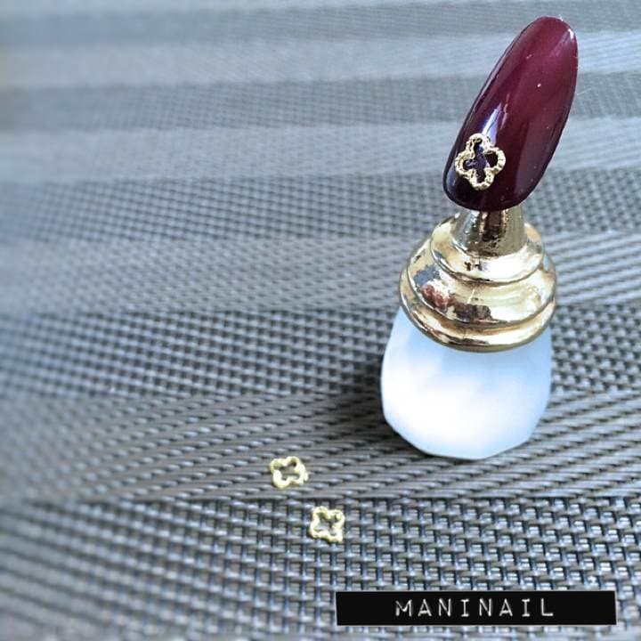 ▶︎ネイルパーツ/フラワー/ゴールド/P-34