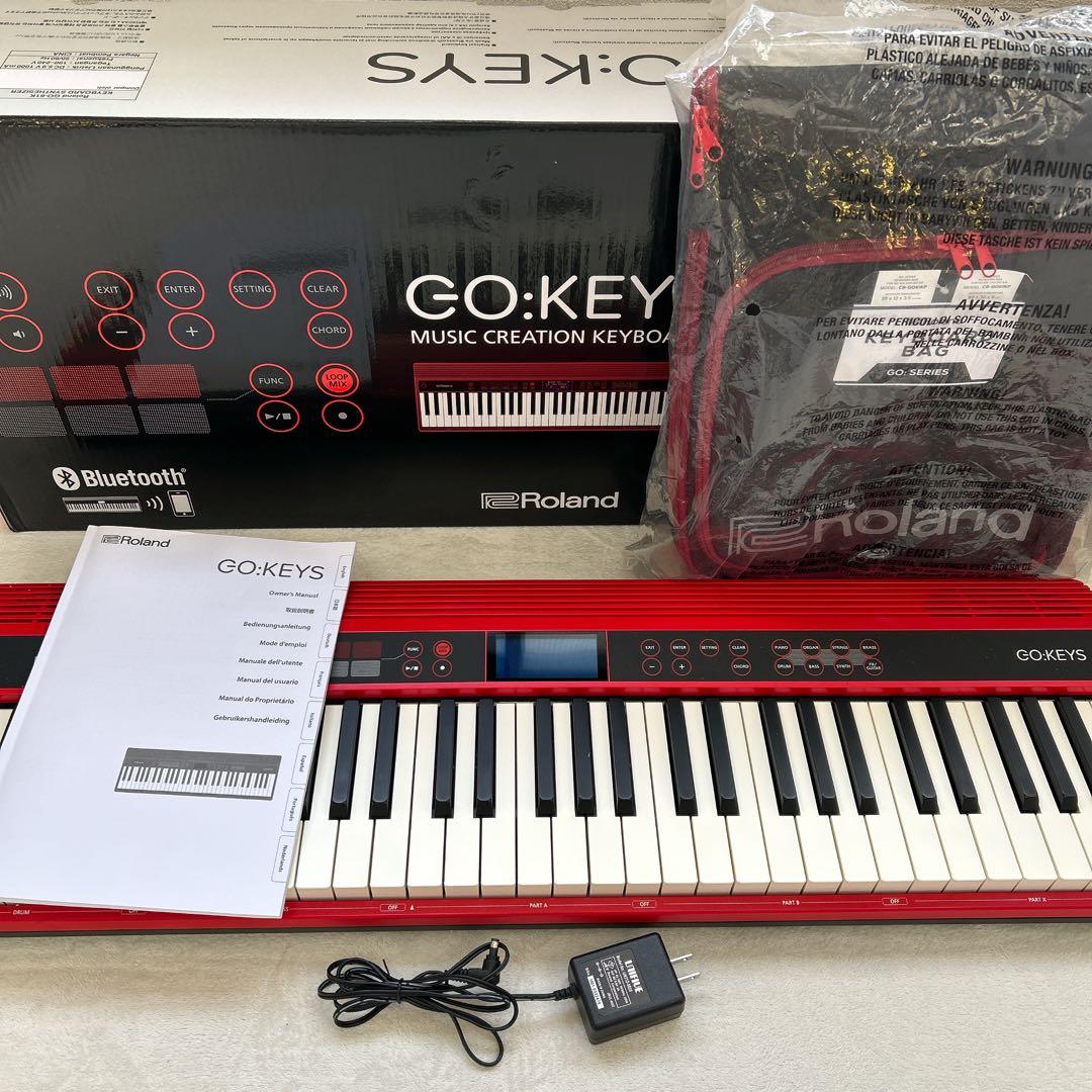 Roland GO:KEYS GO-61K キーボード ローランド 箱・ケース付