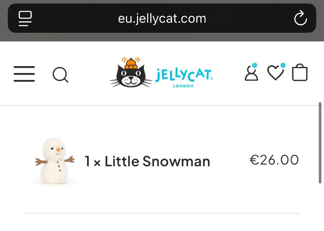  Little man スノーマン 雪だるま