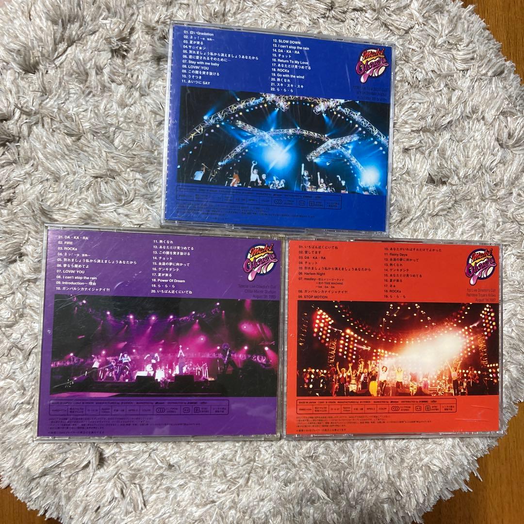 Maki Ohguro LIVE NATURE DVD 3枚セット